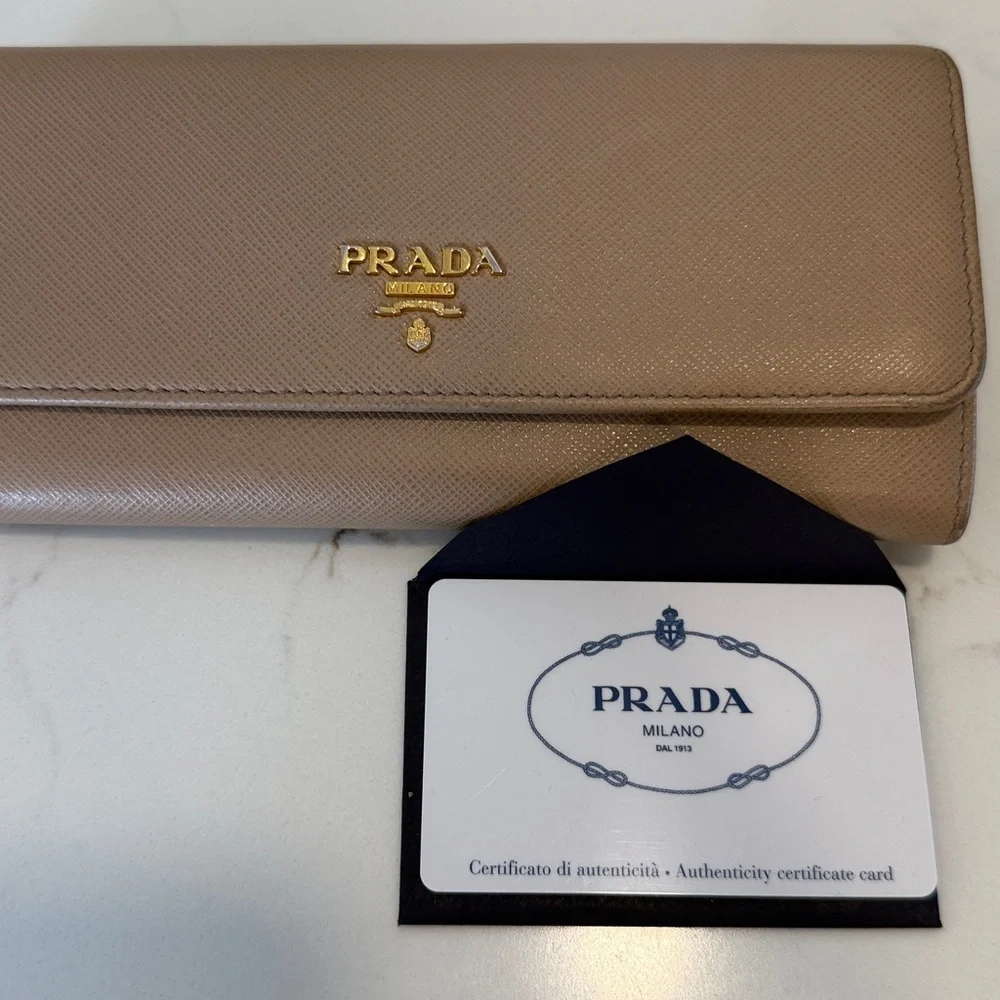 Prada Saffiano leather wallet